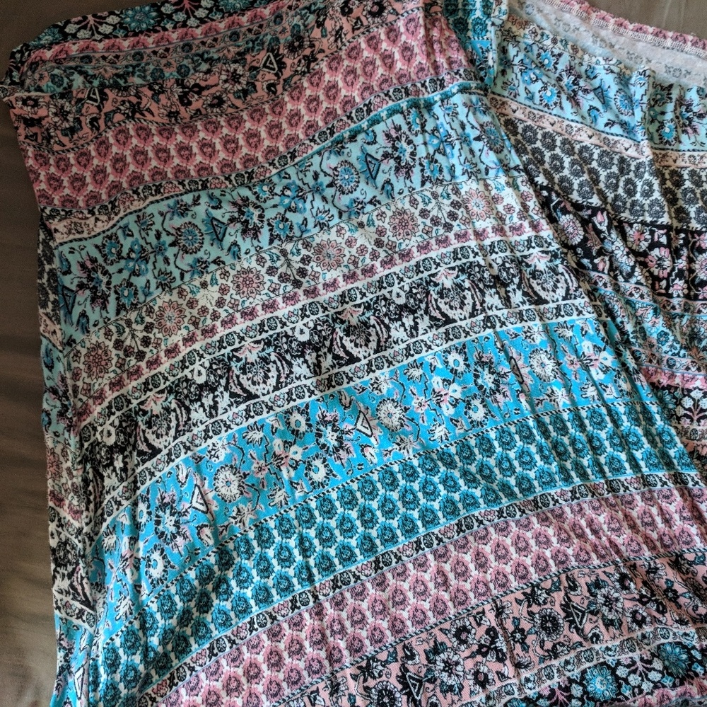 Anerican Rag floral maxi skirt